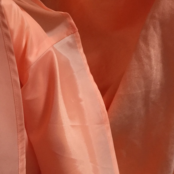 CHAPS Women’s Soft Orange Linen Skirt 14 - Picture 6 of 16